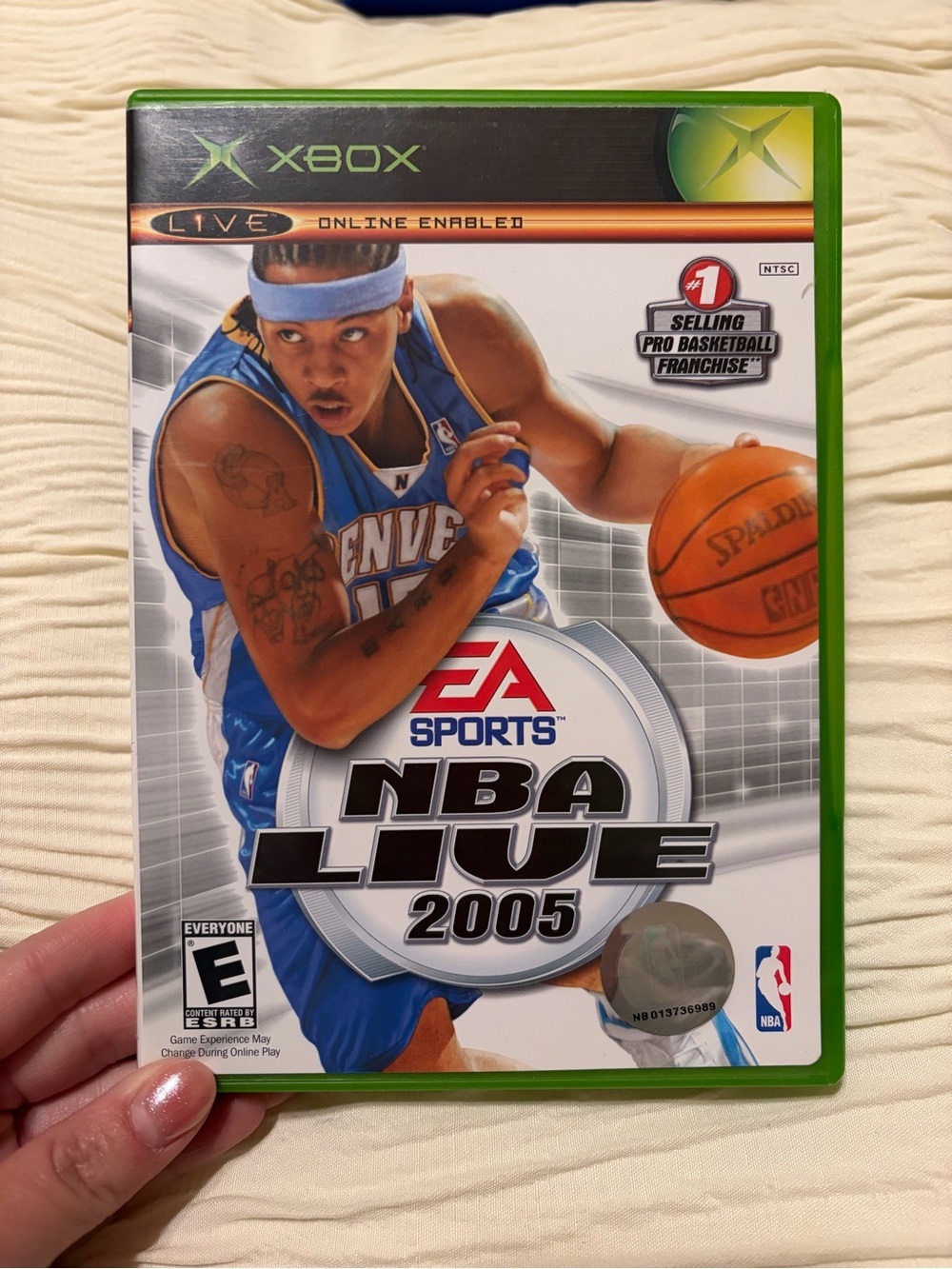 NBA Live 2005 Xbox Original Game Complete EA Sports